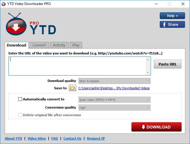 YTD Video Downloader Pro 5.9.18.11 Multilingual