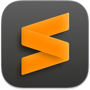 Sublime Text 4 Dev Build 4125 macOS