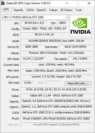 GPU Caps Viewer 1.54.0