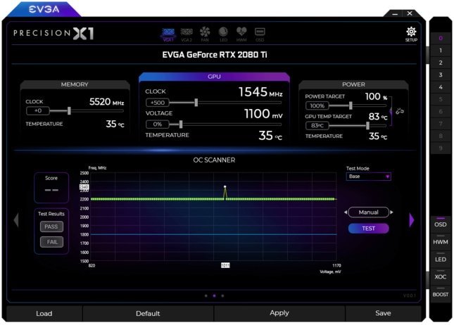 EVGA Precision X1 1.3.0.0