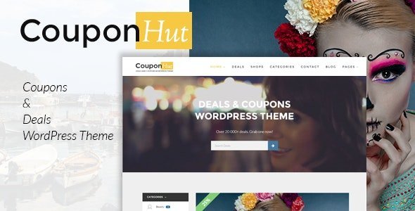 ThemeForest - CouponHut v3.0.4 - Coupons & Deals WordPress Theme (Update: 17 August 21) - 12876388